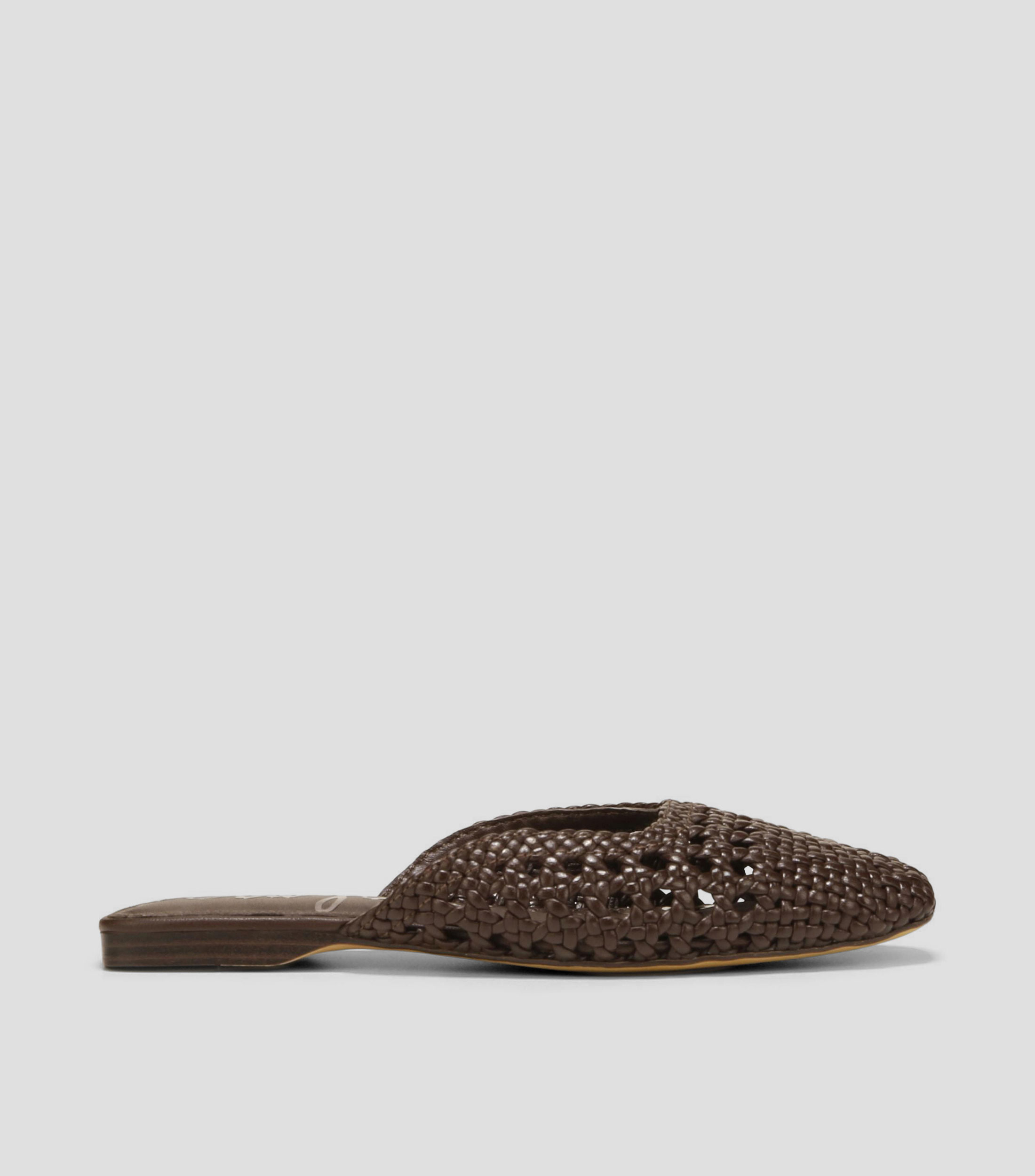 Zueco casual en piel Mujer